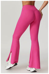 Womens flare leggings for sporty casual wear - LANIZI