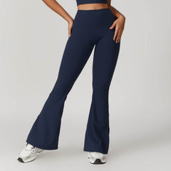 Womens flare leggings for sporty casual wear - LANIZI