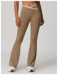 Stretchy flare leggings for pilates and yoga - LANIZI