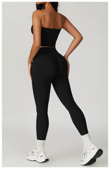 Comfortable Pilates workout set for flexibility and support - LANIZI