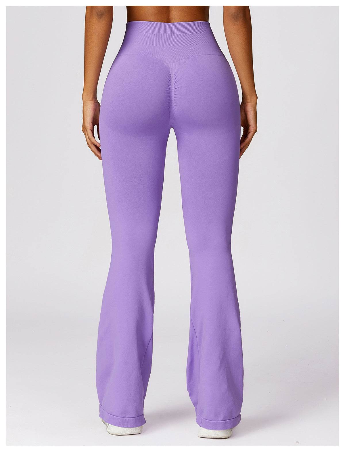 Flare leggings for gym, yoga, and pilates - LANIZI
