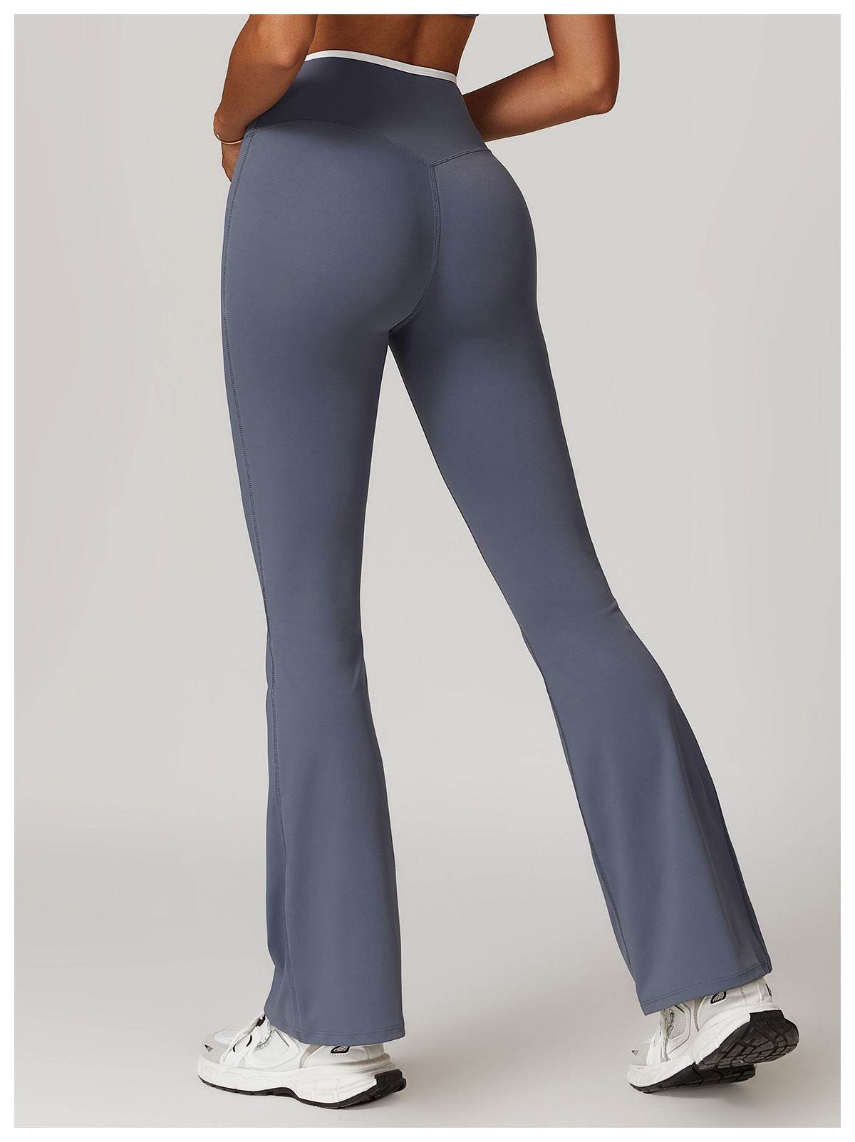 Stretchy flare leggings for pilates and yoga - LANIZI