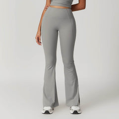 Womens flare leggings for sporty casual wear - LANIZI