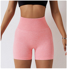 Trendy black gym shorts for active women