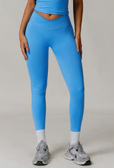 Pink gym leggings for running and fitness
