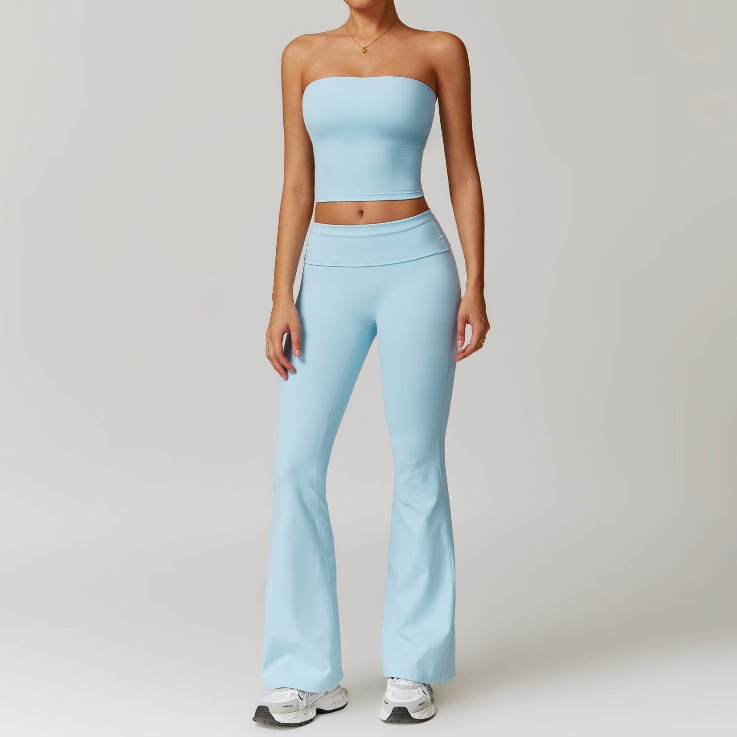 Breathable yoga workout sets for a relaxed flow - LANIZI