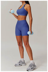 Trendy orange workout set for a chic and sporty look - LANIZI