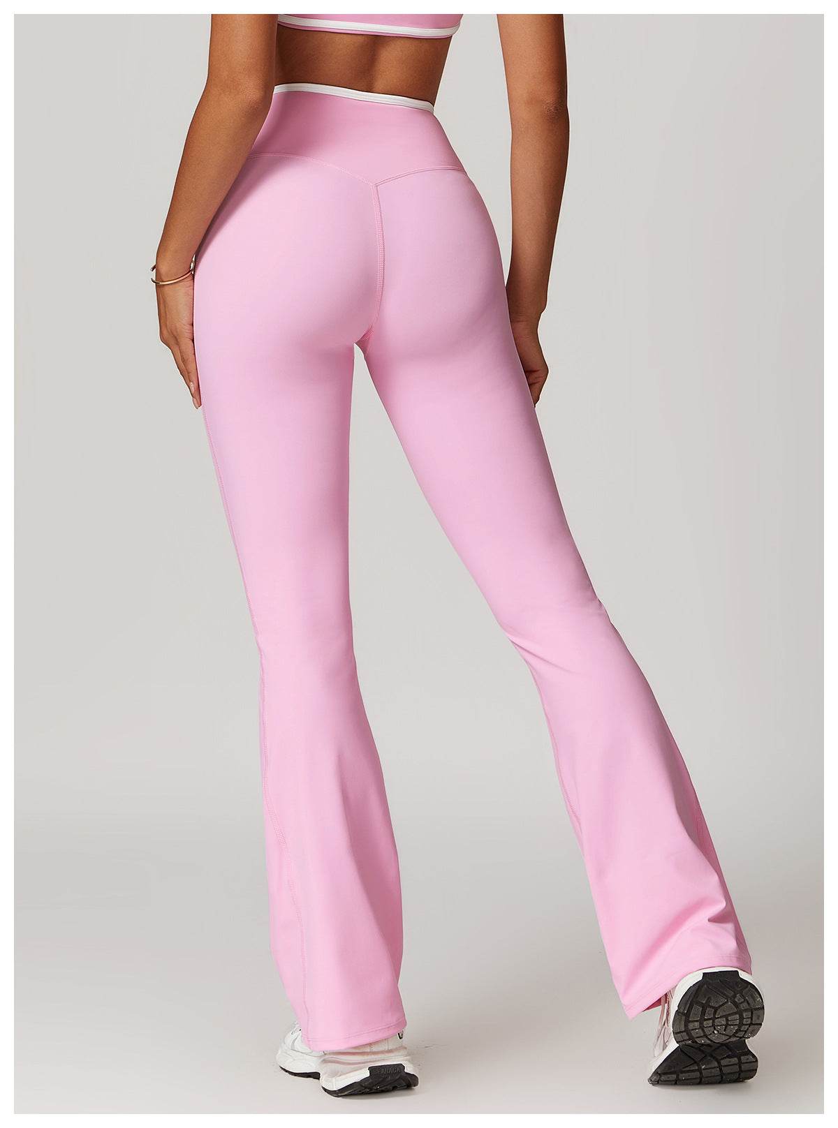 Stretchy flare leggings for pilates and yoga - LANIZI