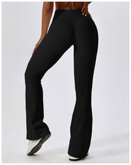 Breathable women’s flare leggings for training