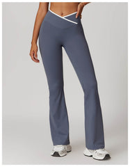Stretchy flare leggings for pilates and yoga - LANIZI