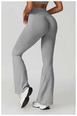 Flare leggings for gym, yoga, and pilates - LANIZI