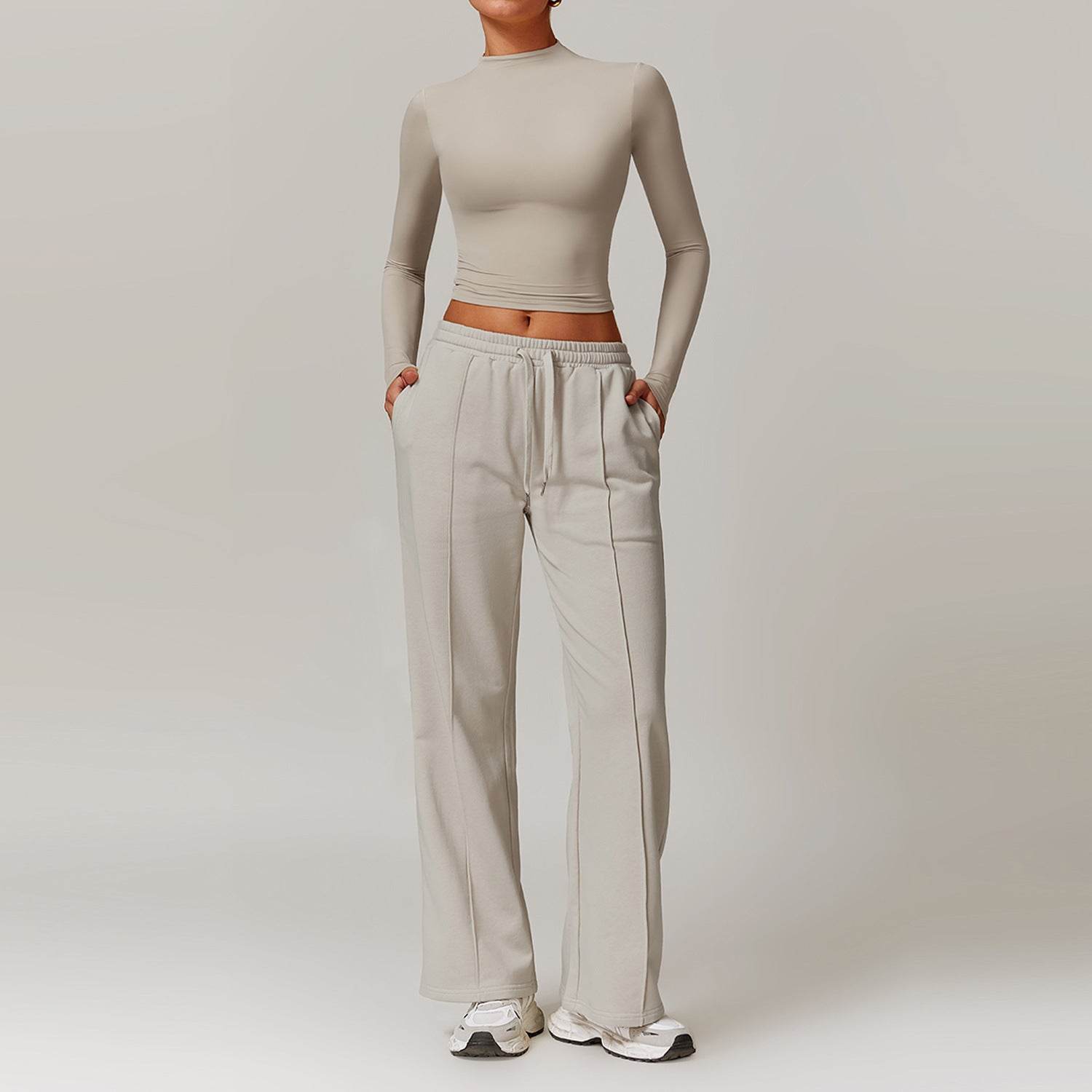 Stylish Black Workout Sets for Gym & Yoga - LANIZI