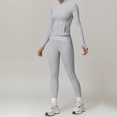 Trendy red workout sets for a chic fitness look - LANIZI