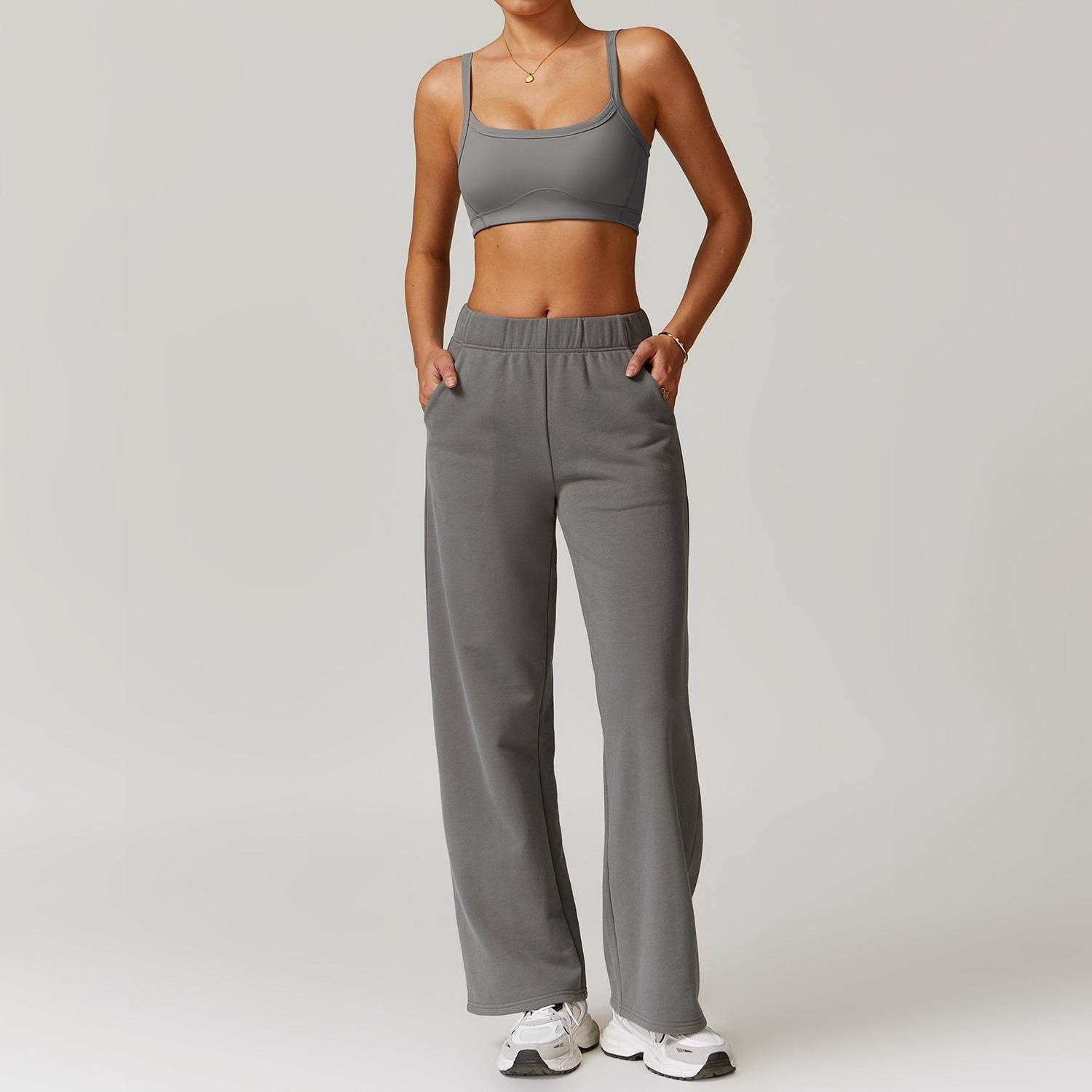 High-quality pink workout sets for a stylish fitness look - LANIZI
