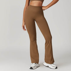 Flare leggings for gym, yoga, and pilates - LANIZI