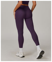 Red leggings for gym and activewear