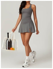 Comfortable and cute light pink workout set for yoga and gym - LANIZI