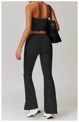 Breathable yoga workout sets for a relaxed flow - LANIZI