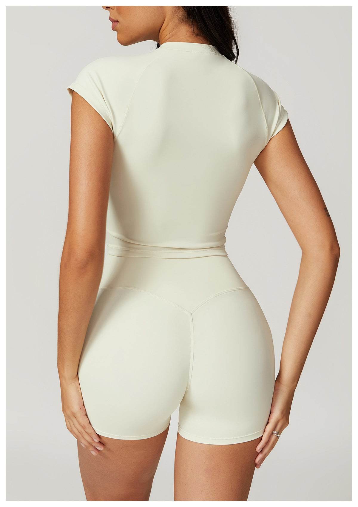 High-performance brown workout set for intense workouts - LANIZI