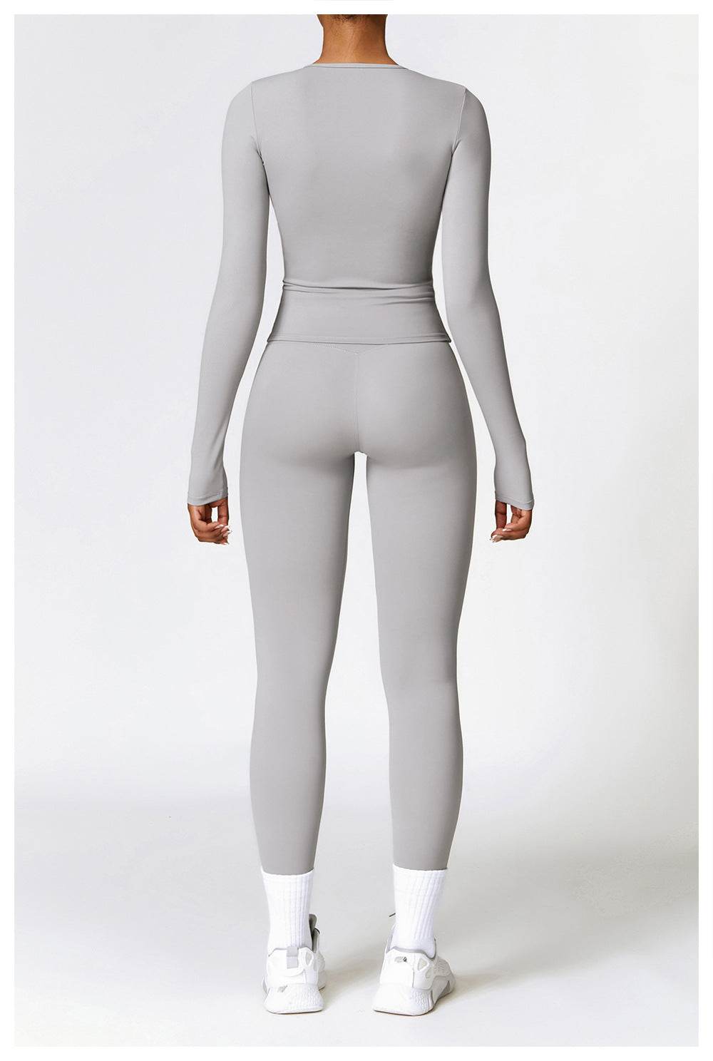 Soft and stretchy workout set for gym and yoga sessions - LANIZI