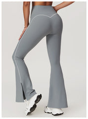 Classic black flare leggings for gym & yoga