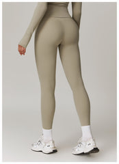 Red leggings for gym and activewear