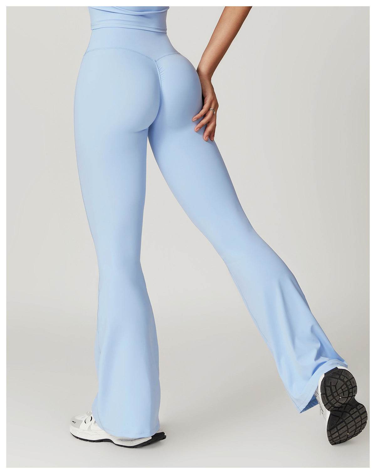 Trendy and best flare leggings for workouts - LANIZI