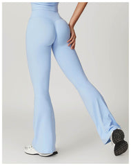 Trendy and best flare leggings for workouts - LANIZI