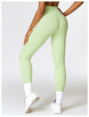 Red leggings for gym and activewear