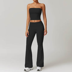 Breathable yoga workout sets for a relaxed flow - LANIZI