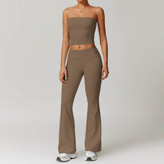 Breathable yoga workout sets for a relaxed flow - LANIZI