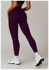 Trendy womens white leggings for sporty style