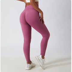 Soft grey leggings for yoga and pilates
