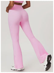 Classic black flare leggings for gym & yoga