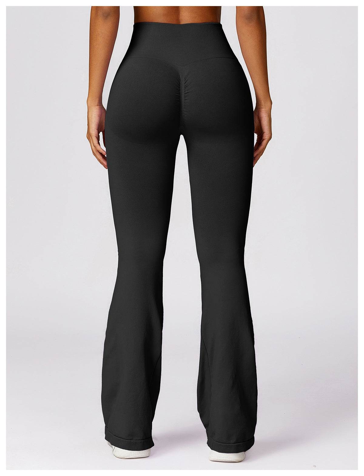 Flare leggings for gym, yoga, and pilates - LANIZI