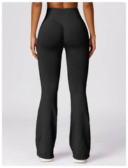 Flare leggings for gym, yoga, and pilates - LANIZI