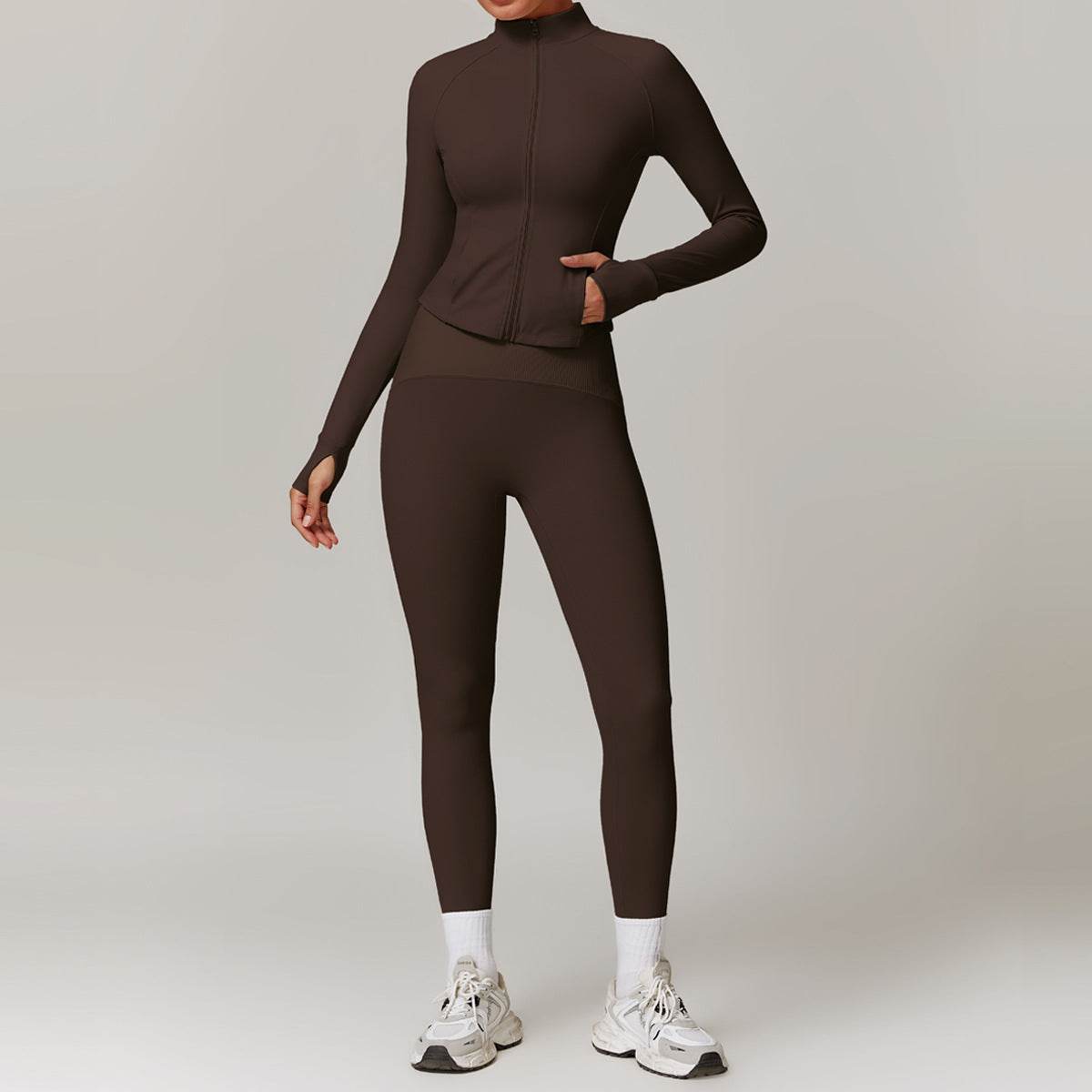 Trendy red workout sets for a chic fitness look - LANIZI