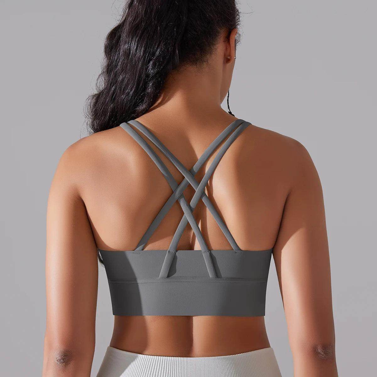 Racer Back Sports Bra - LANIZI