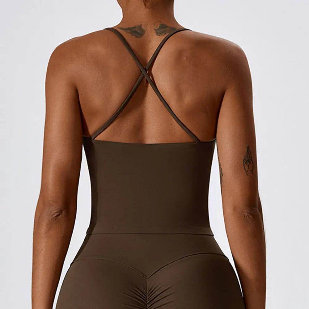 Longline Sports Bra: Style and Support - LANIZI