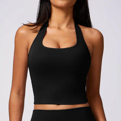 Spaghetti Strap Sports Bra - LANIZI