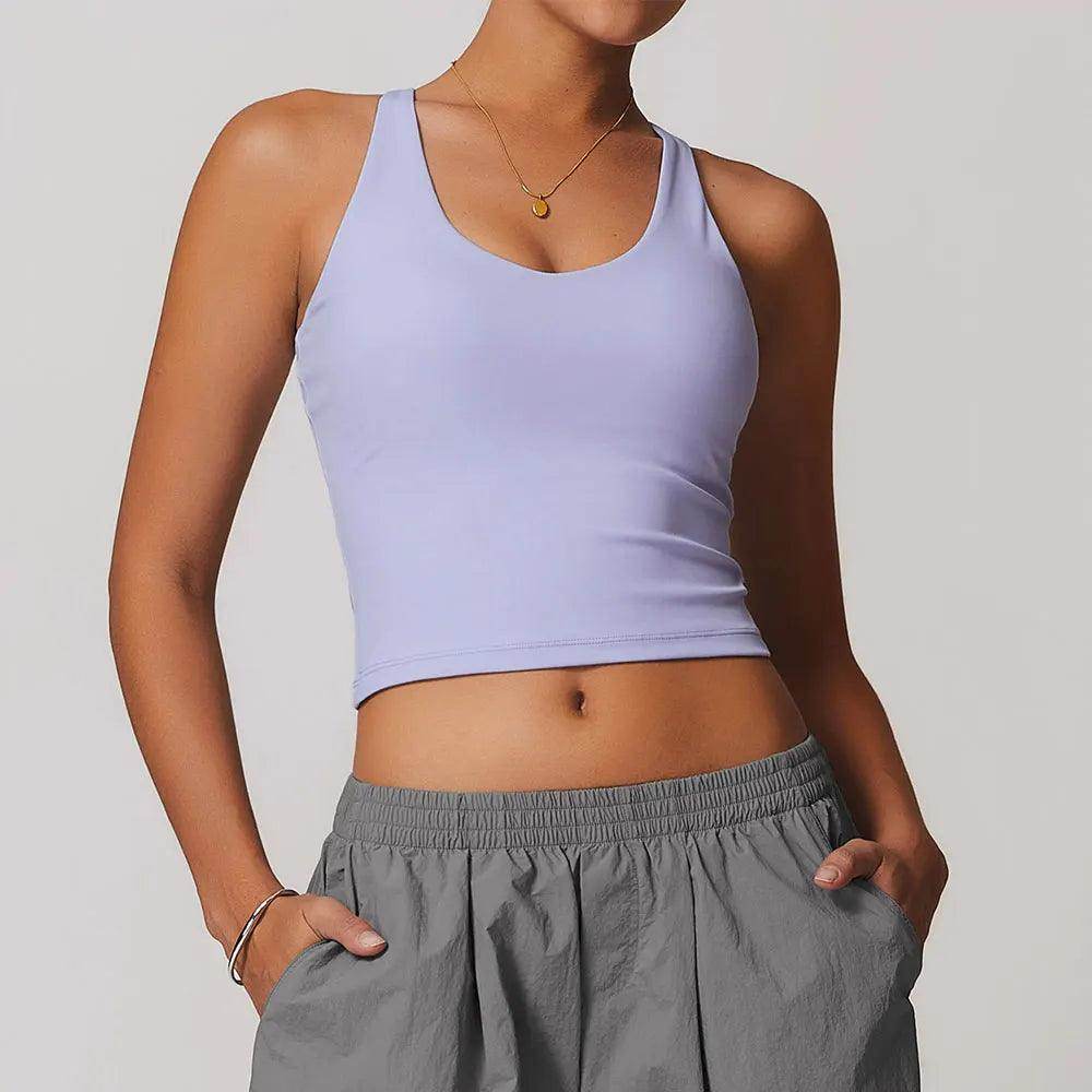 Halter Neck Sports Bra - LANIZI
