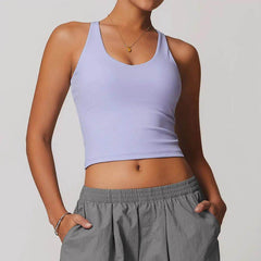 Halter Neck Sports Bra - LANIZI