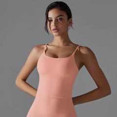 Longline Sports Bra: Ideal for Gym and Yoga - LANIZI