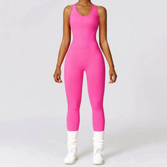 Leather Bodysuit for Stylish Gym Wear - LANIZI