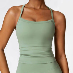 Skinny Strap Sports Bra - LANIZI