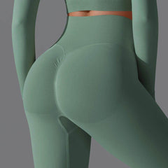 Thick Black Leggings with Soft, Stretchy Fabric for Women - LANIZI