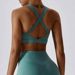 Purple Sports Bra - LANIZI