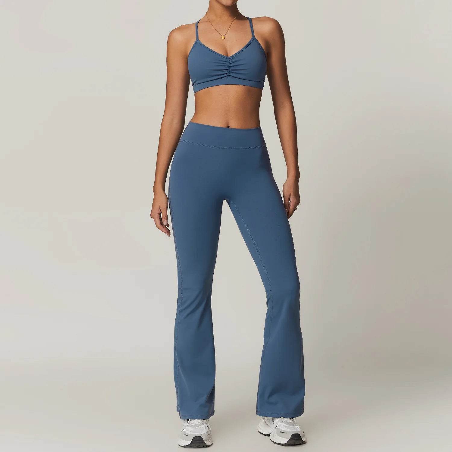 Yoga outfit sets for a flattering, smooth silhouette - LANIZI