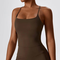 Longline Sports Bra: Style and Support - LANIZI