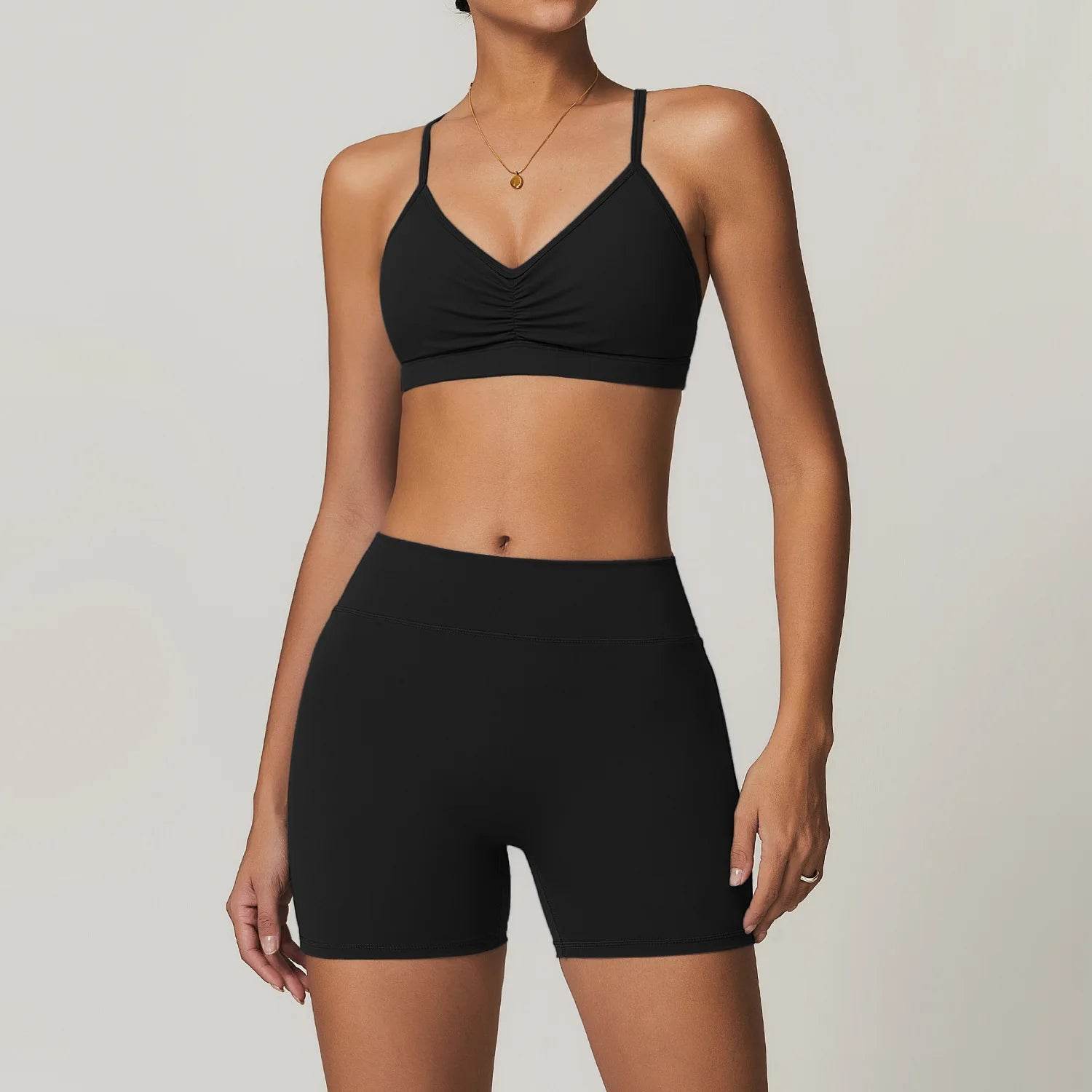 Yoga outfit sets for a flattering, smooth silhouette - LANIZI